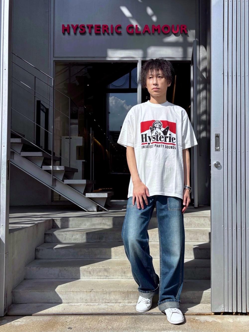 Hysteric グラフィックギターガールバッグ アイボリー Hysteric