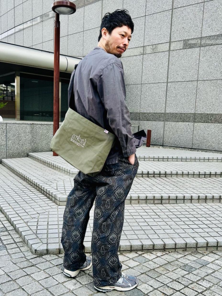 ニュースペーパーバッグ | ٩( ᐛ )و | Manhattan Portage | 178cm
