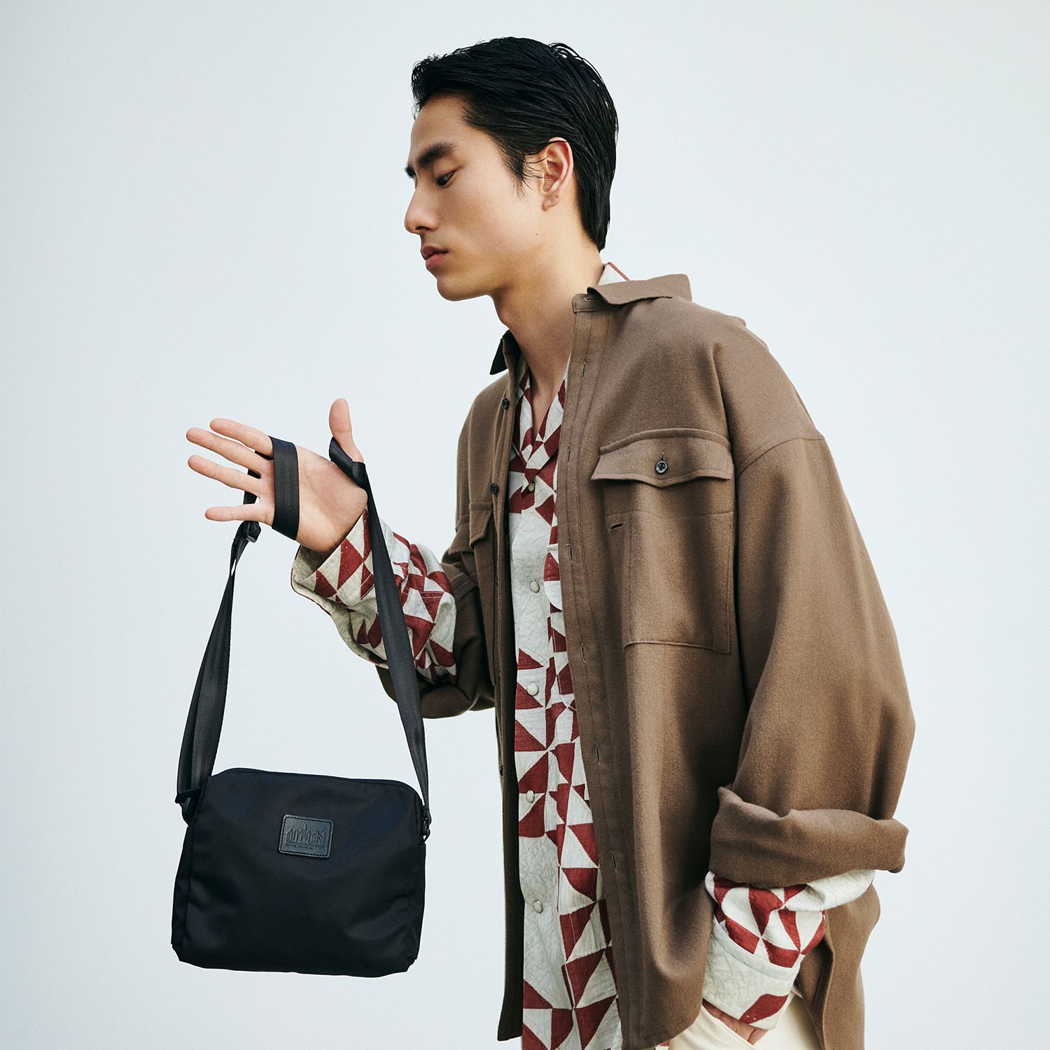 WOOSTER SHOULDER BAG TWILL | Manhattan Portage BLACK LABEL