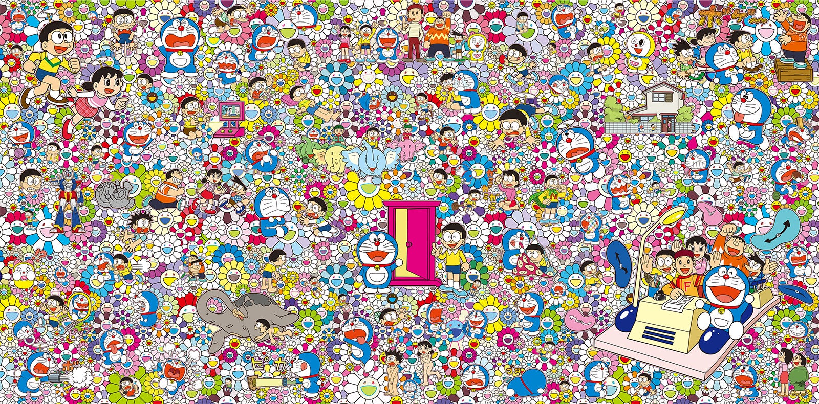六本木ヒルズ「ドラえもん展」村上隆、蜷川実花ら著名アーティスト作品