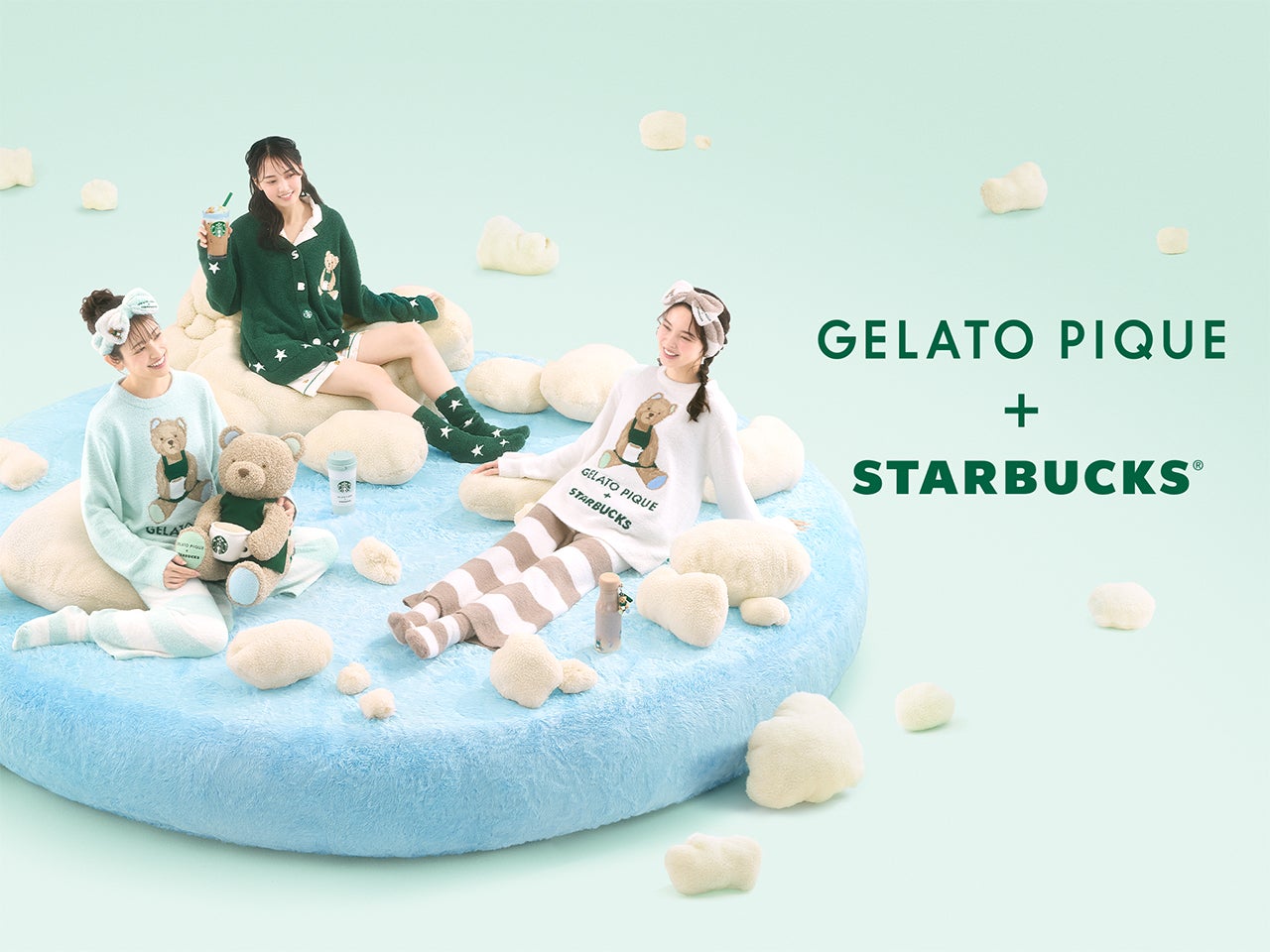 スタバ、ジェラート ピケと初コラボ！新作ビバレッジ＆売り切れ必至の