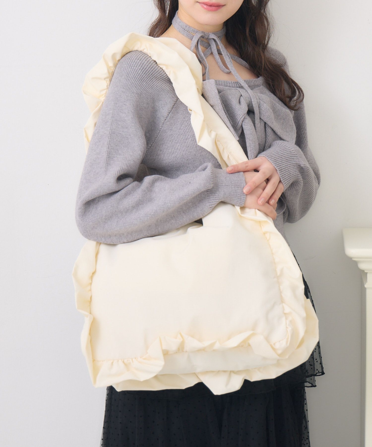 フリルトートバッグ|ems excite | RETRO GIRL ONLINE STORE レトロ