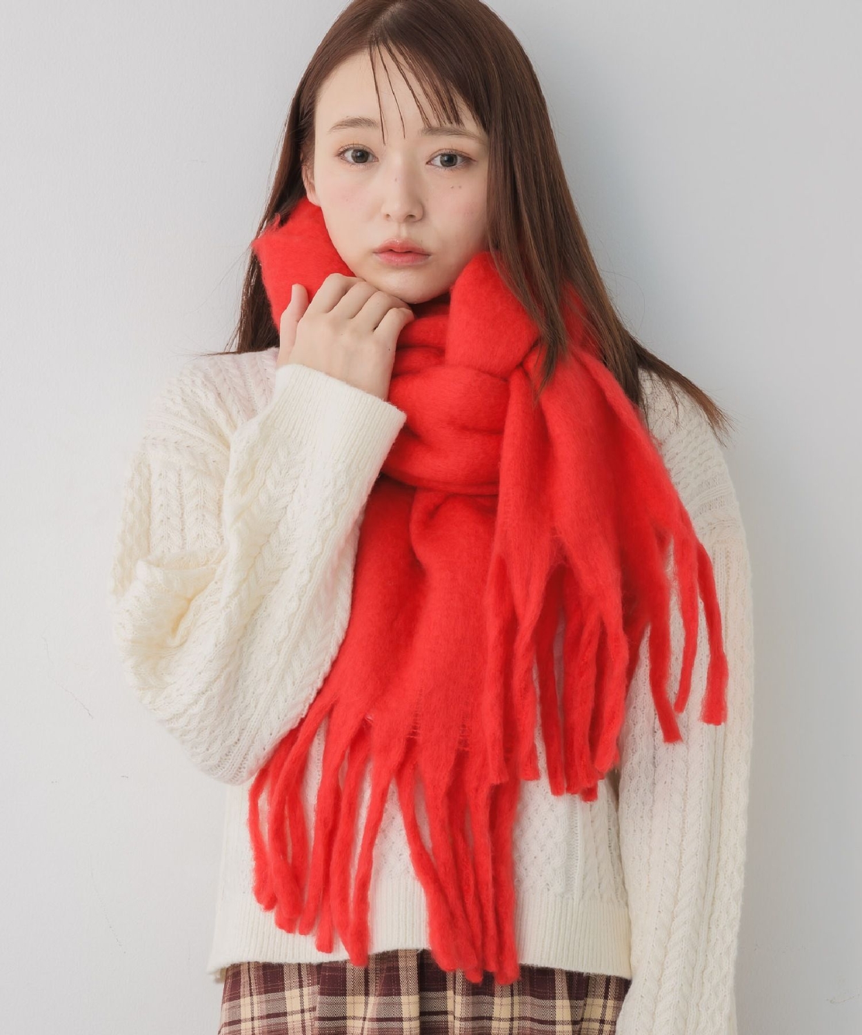 新色追加】フリンジマフラー|casita | RETRO GIRL ONLINE STORE レトロ