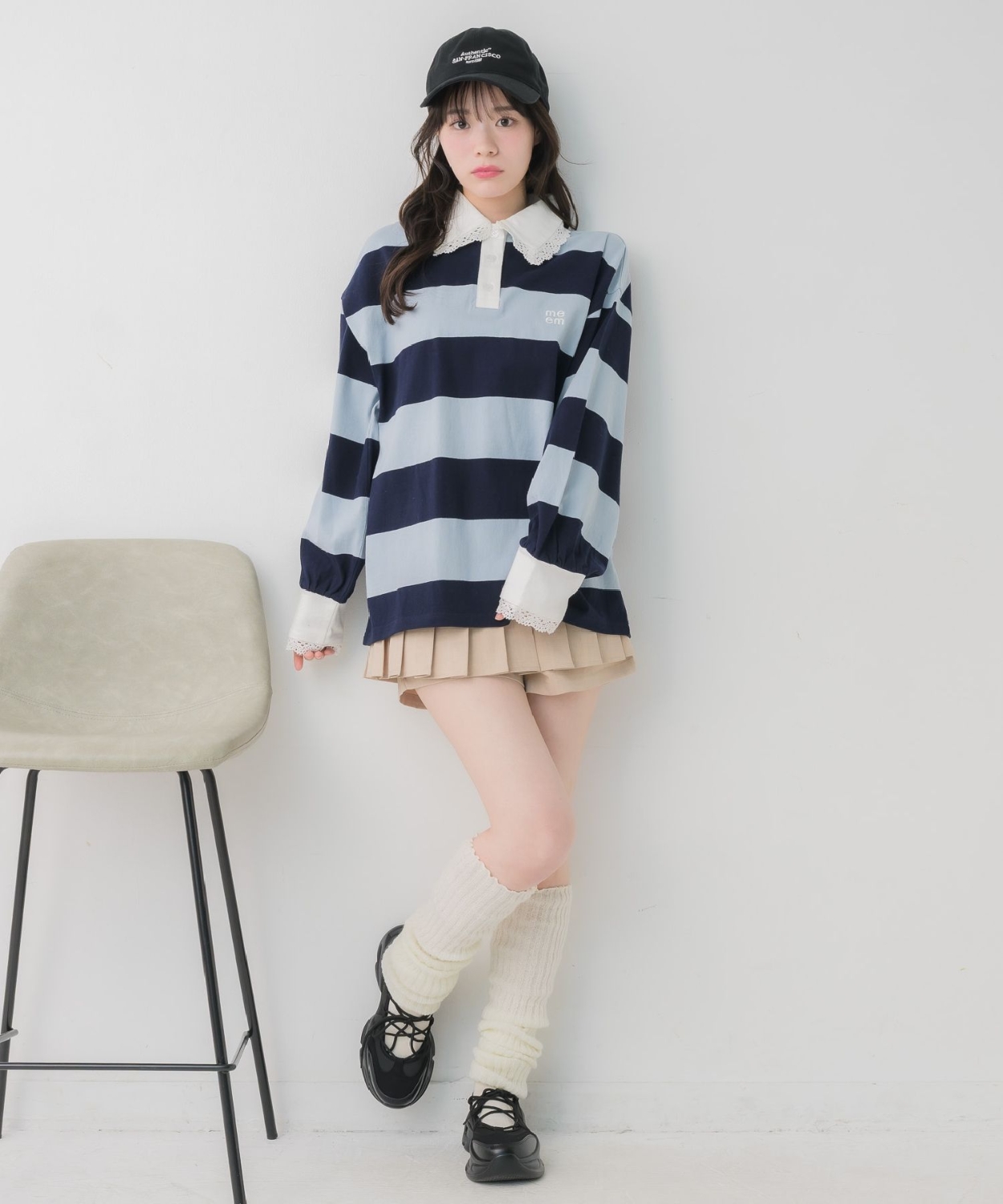 レース付きラガーSH|ems excite | RETRO GIRL ONLINE STORE レトロ