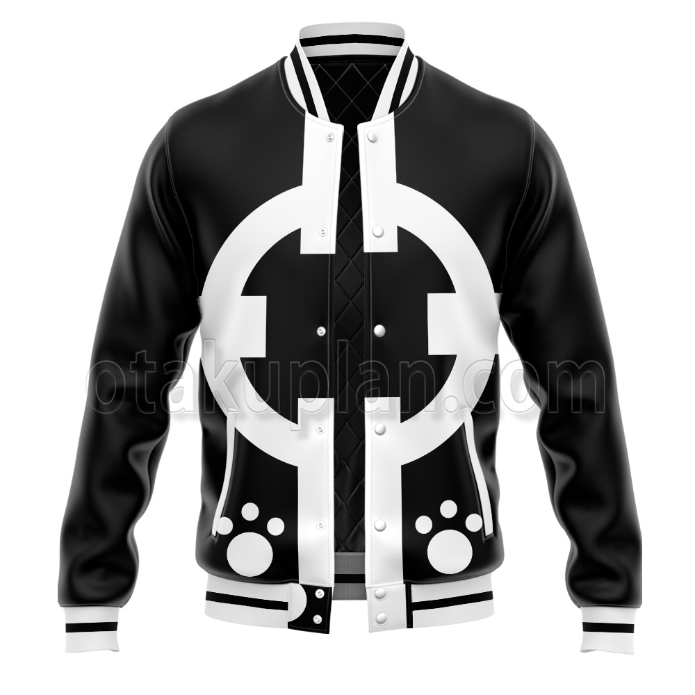 One Piece Bartholemew Kuma Classic Clothing Varsity Jacket – otakuplan