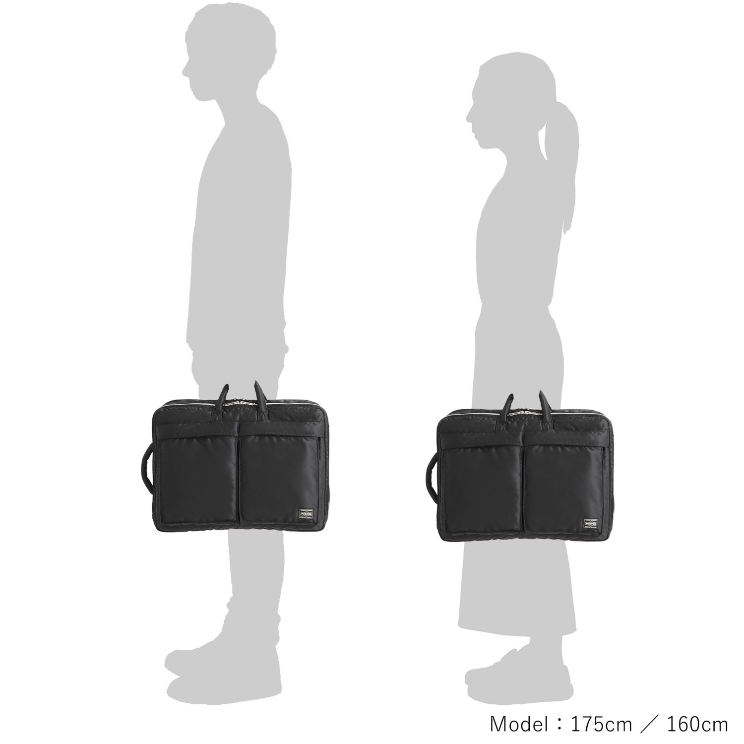 TANKER(タンカー) 3WAY DOCUMENT BAG W zip | 吉田カバンホームページ