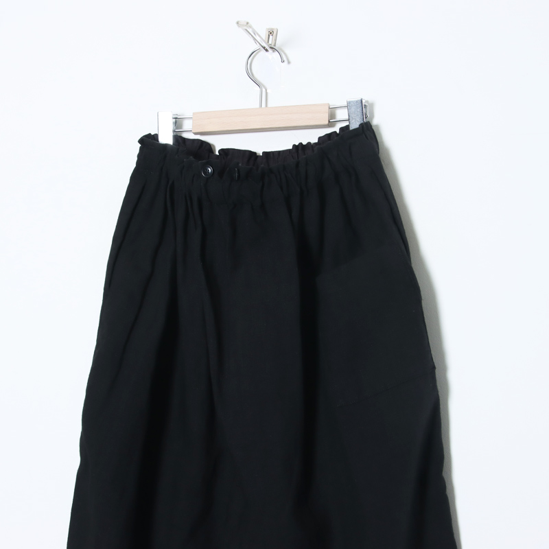 Vlas blomme (ヴラスブラム) ウォッシュドリネン サルエルパンツ