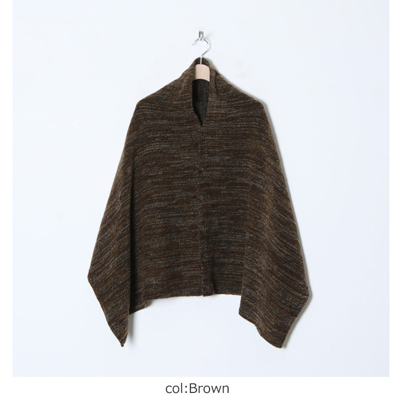 ENGINEERED GARMENTS (エンジニアードガーメンツ) Button Shawl -Poly