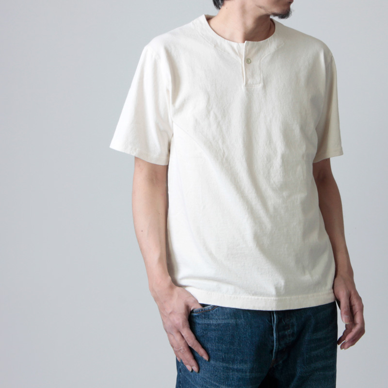 Jackman (ジャックマン) Henleyneck T-shirt / ヘンリーネックTシャツ