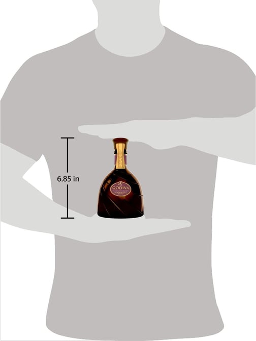 Godiva Chocolate Liqueur Bottle (375 ml) | Delivery Near Me - Doordash