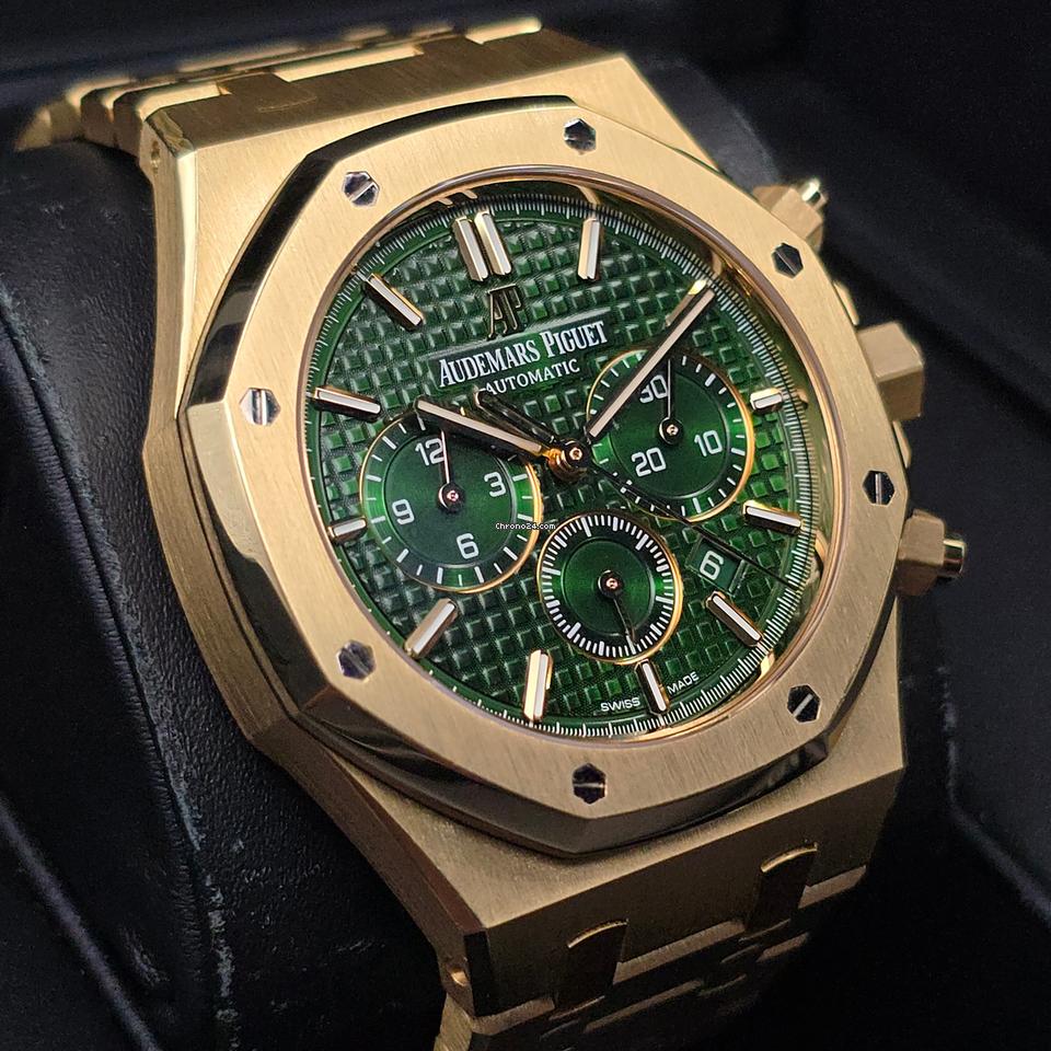 Audemars Piguet Royal Oak Chronograph in 18k Yellow Gold- 1 of
