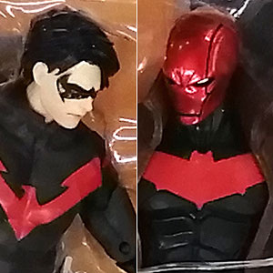 バットガール・ナイトウィング・レッドフード フィギュアセット バット