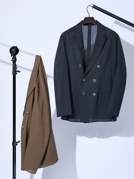 超軽量】シアー ダブルジャケット｜DESIGNWORKS (MEN'S) / デザイン