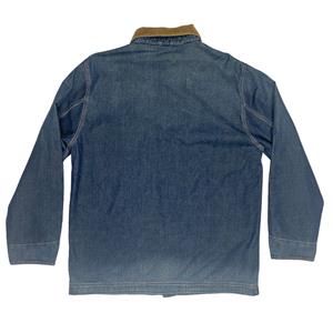 Vintage 80s POLO RALPH LAUREN Denim Jacket Sz. L Flannel Lined