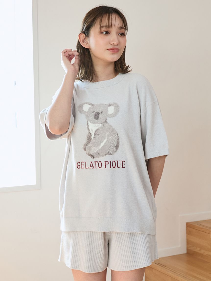 リブショートパンツ(ショートパンツ)｜ルームウェア・パジャマ通販の