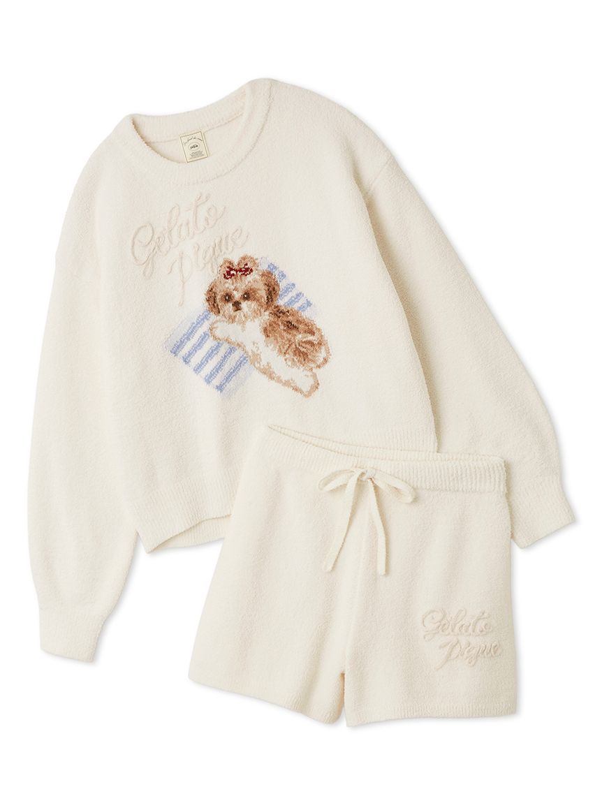 ONLINE限定】シーズージャガードプルオーバー＆ベビモコショートパンツ