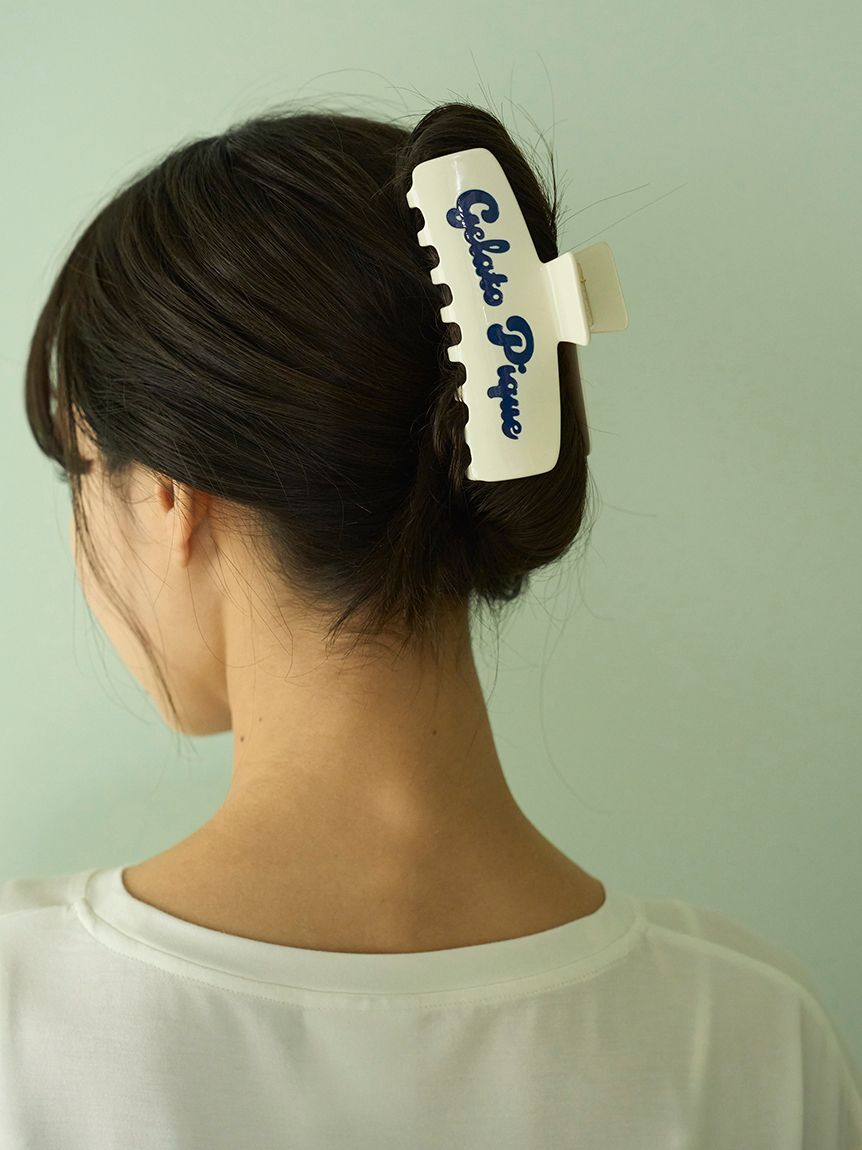 ロゴヘアクリップ(ヘアアクセサリー)｜ルームウェア・パジャマ通販の
