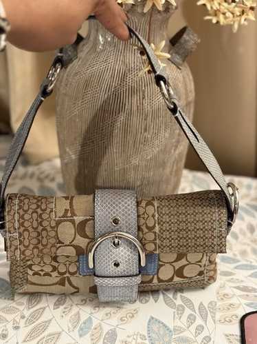 Coach patchwork one shoulder - Gem
