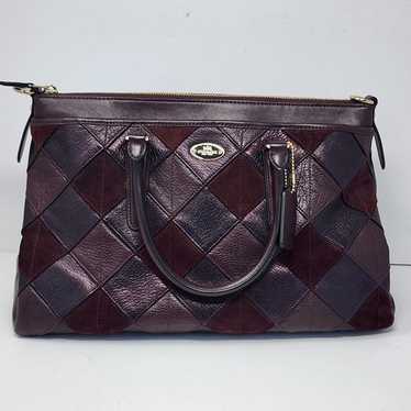 Patchwork coach handbag - Gem