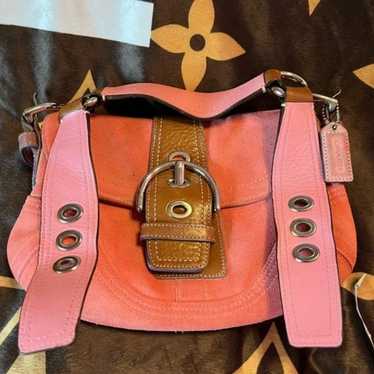 Y2k vintage coach suede - Gem