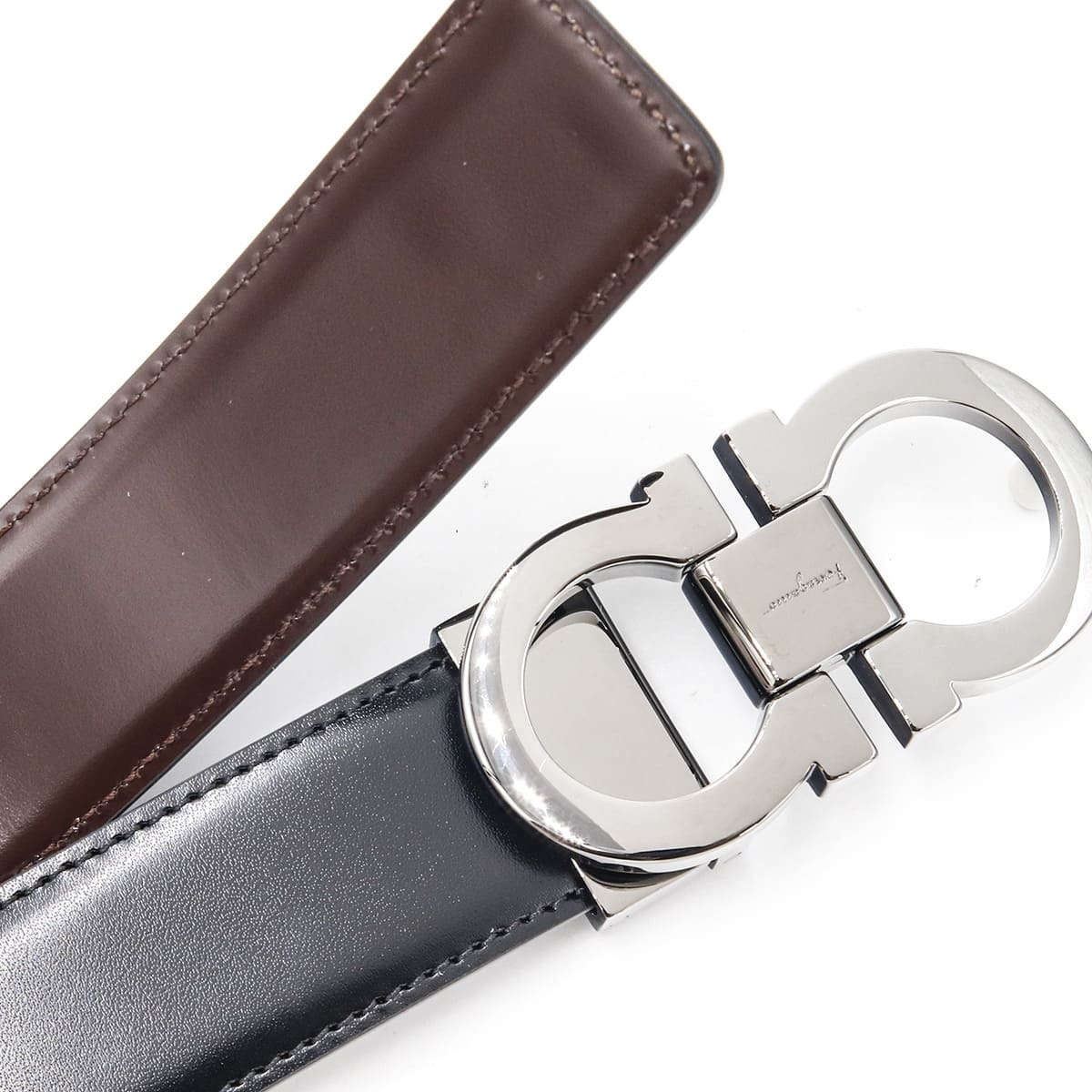 フェラガモ ベルト Ferragamo ベルト メンズ リバーシブル ガンチーニ