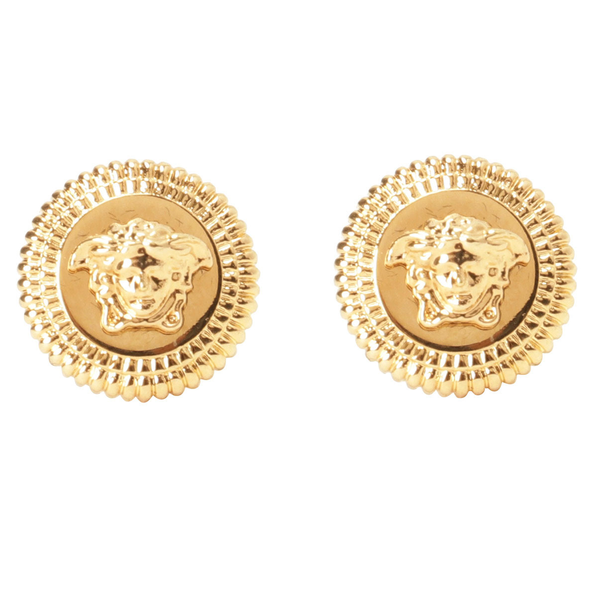 ヴェルサーチェ Versace メドゥーサ ビギー スタッド スタッド ピアス