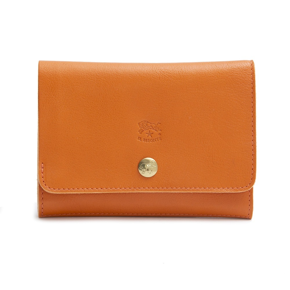 イルビゾンテ IL BISONTE 二つ折り財布 SMW028 OR102 CLASSIC MEDIUM