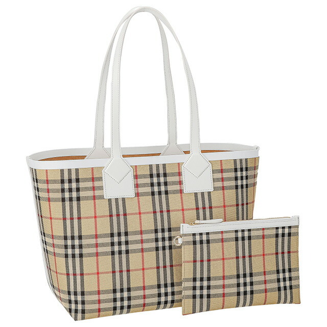 バーバリー トートバッグ レディース ブランド BURBERRY チェック