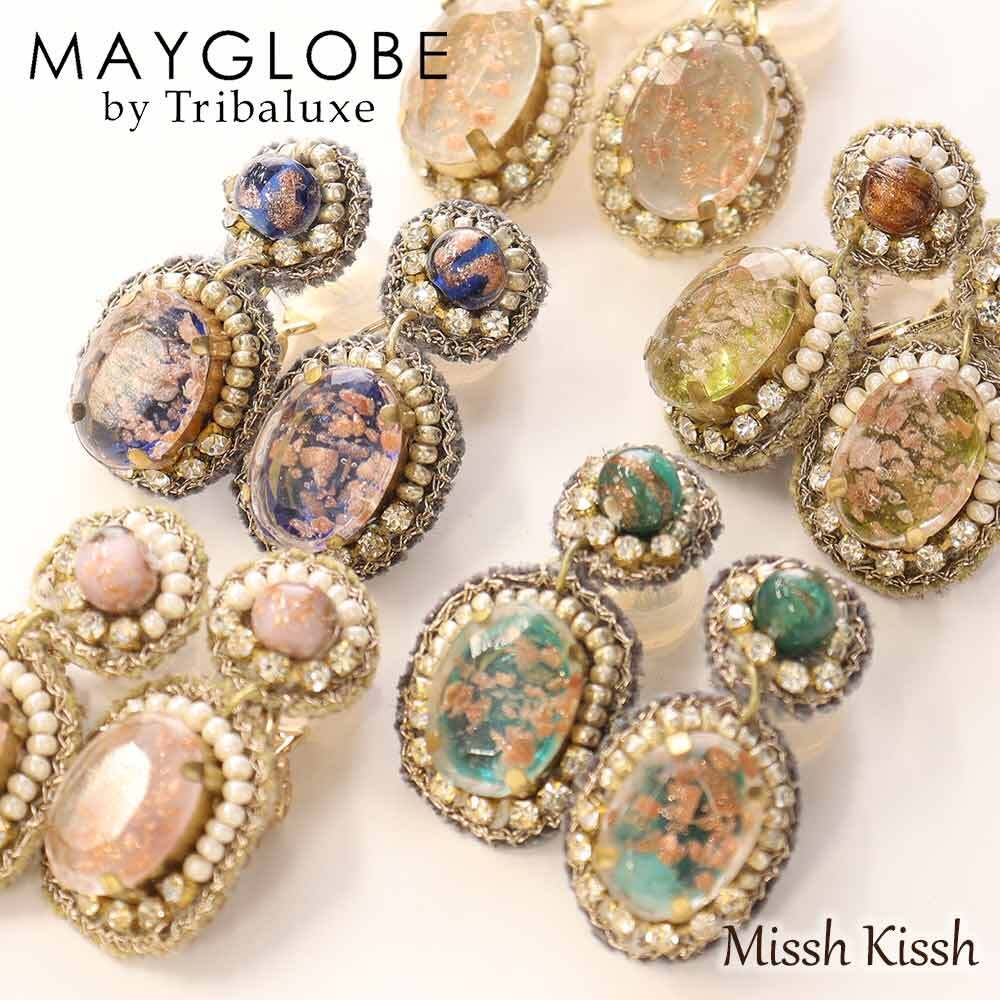 ビジューピアス Neha ネーハ ピアス/イヤリング MAYGLOBE by Tribaluxe