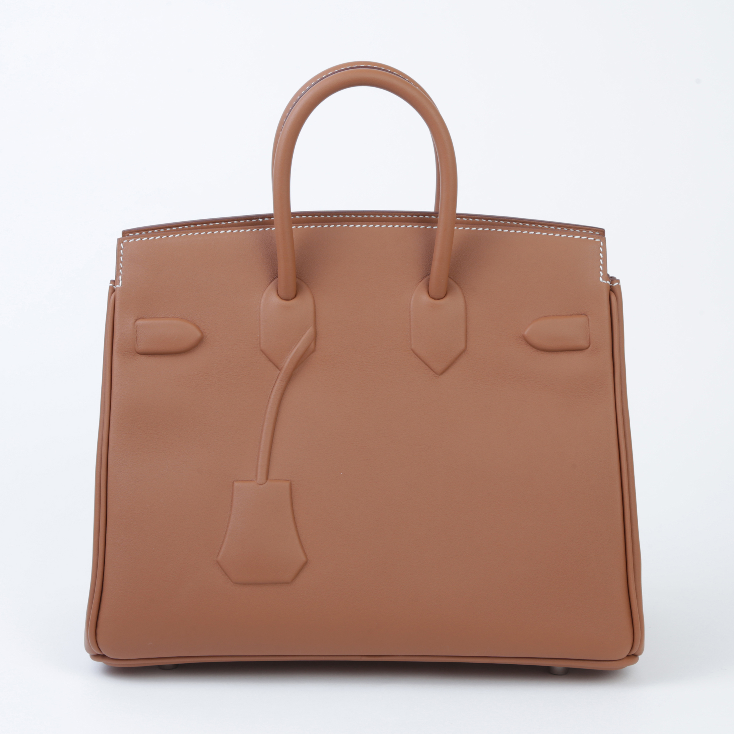 Brand New ( Rank N ) HERMÈS Birkin 25 Shadow Gold (37) Swift