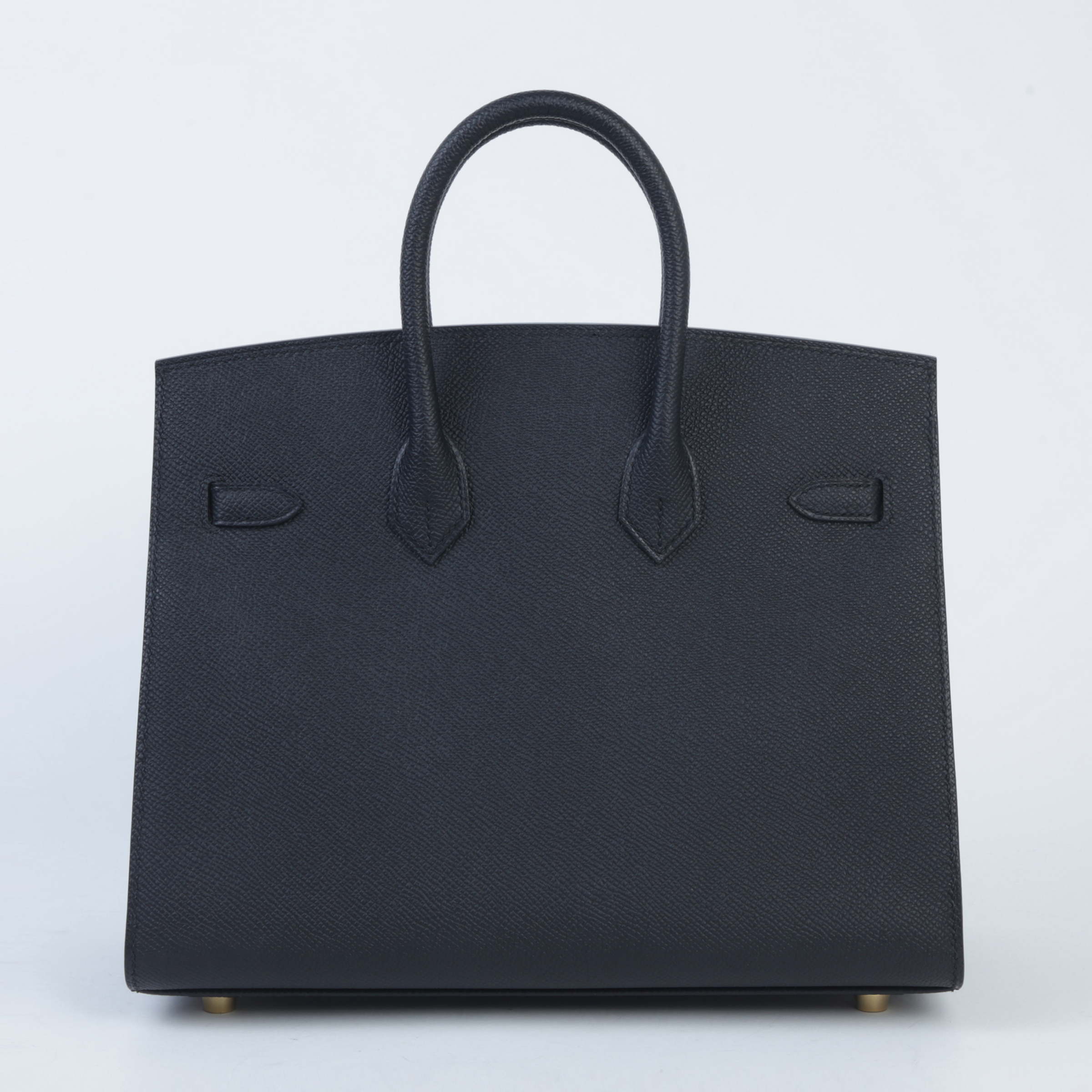 Brand New ( Rank N ) HERMÈS Birkin 25 Sellier Black (89) Epsom