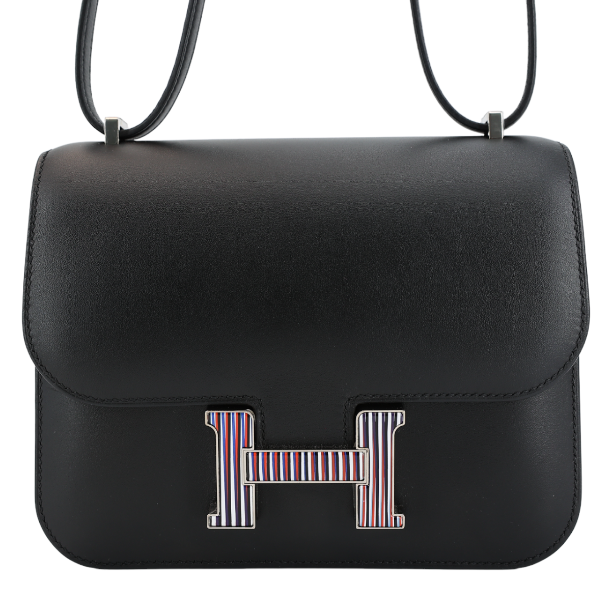 HERMÈS エルメス コンスタンス3 ミニ ブラック エプソン シルバー金具