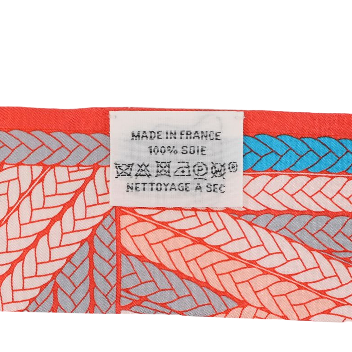 HERMÈS エルメス ツイリー トレスH オレンジ ブルー - GINZA XIAOMA