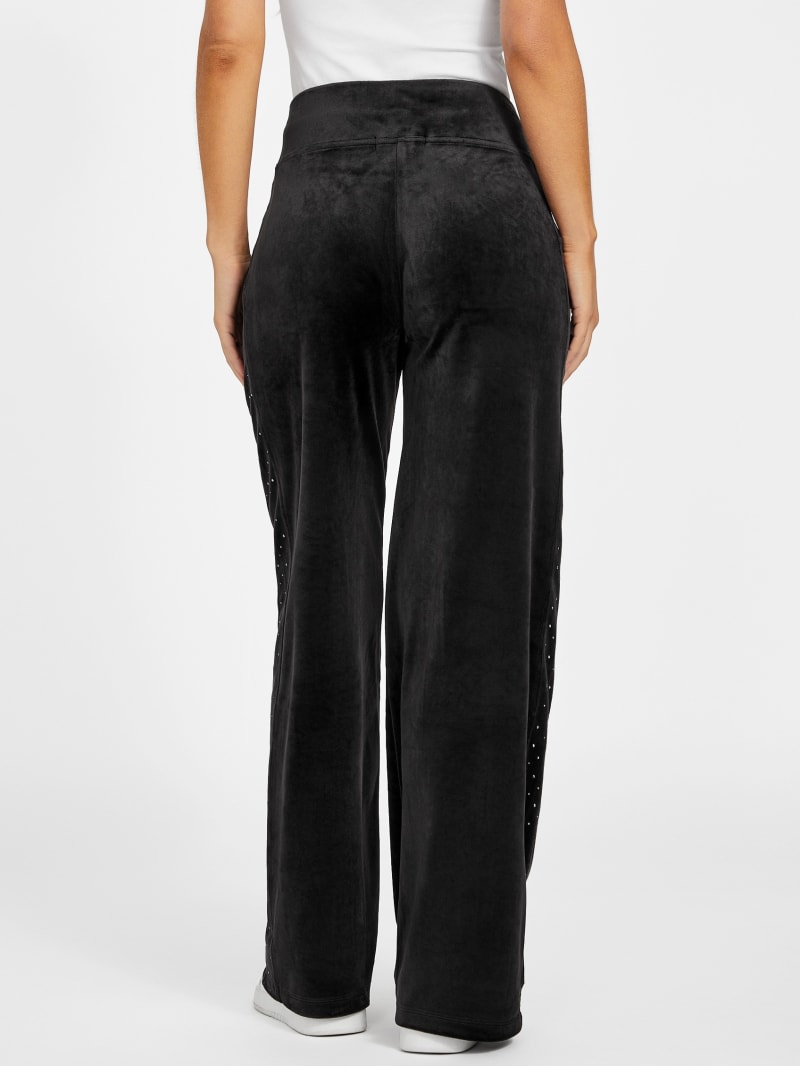 Ness Velour Pants | GUESS Factory