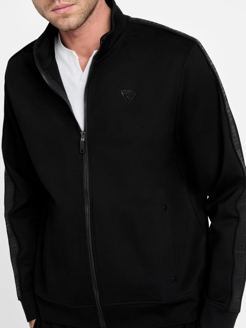Ismael Logo-Tape Jacket | GUESS Factory