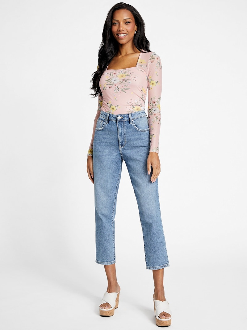 Marcy Printed Top | GUESS Factory