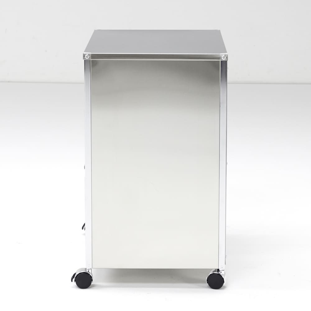 ステンレス製ダストボックスワゴン 2分別タイプ 通販 - ディノス