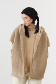 ADAWAS(アダワス)｜BOA フーディー ベスト/ベージュ の通販｜ELLESHOP