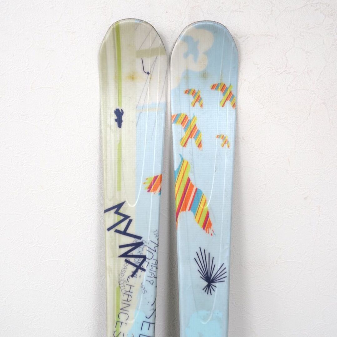 サロモン SALOMON MYNX ミンクス 166cm センター83mm ビンディング