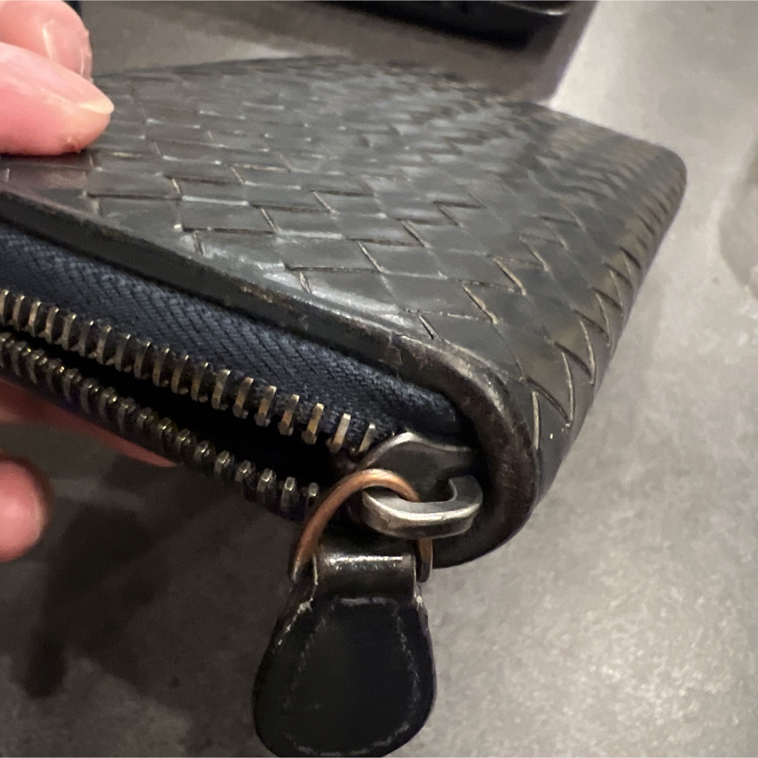 BOTTEGA VENETA - ボッテガ ダークブルー長財布の通販 by mie's shop