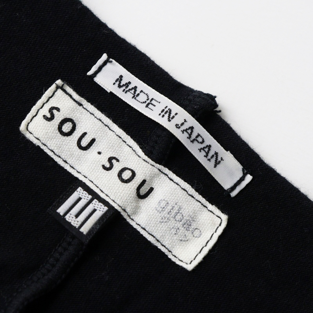 SOU・SOU - ソウソウ SOU SOU 京都 ジバン コットンカットソー M 濡羽
