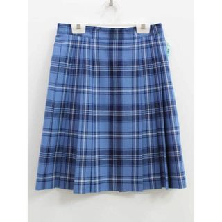BURBERRY - バーバリー プリーツスカート 160cm キッズ 女児 ブルー×紺