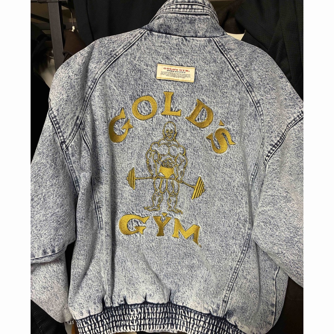LÝFT × GOLD'S GYM OVERSIZE DENIM JACKETの通販 by Y's shop｜ラクマ