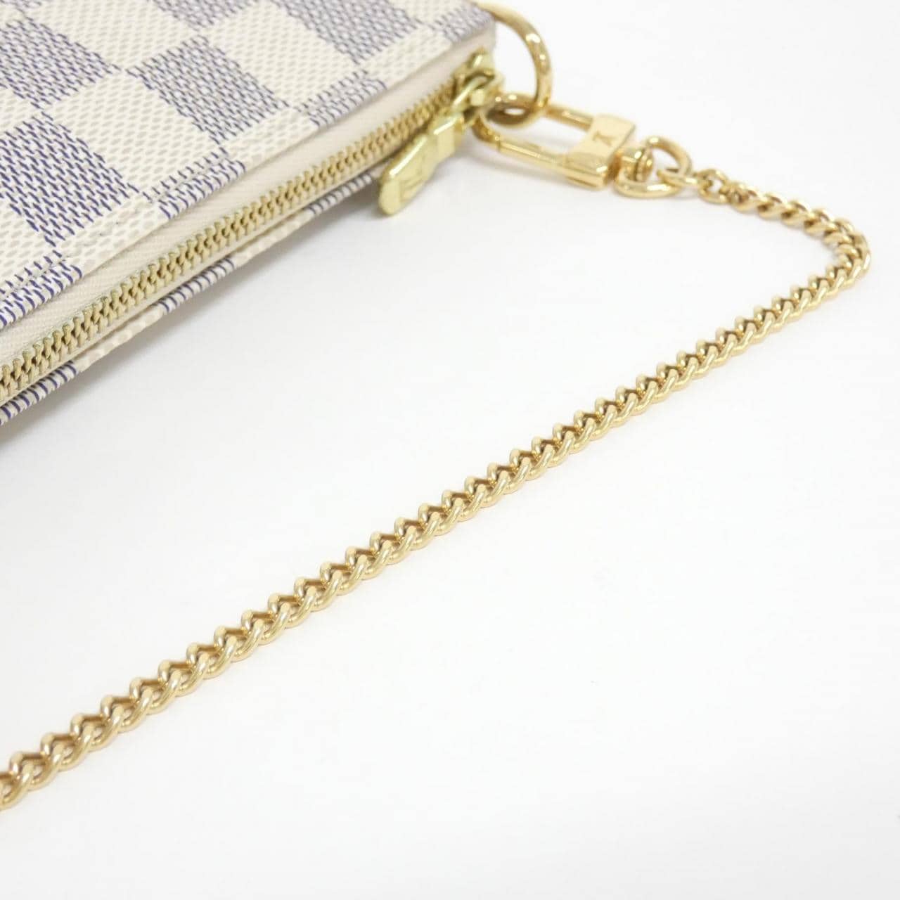 コメ兵｜ルイヴィトン ダミエ アズール ミニ ポシェット アクセ