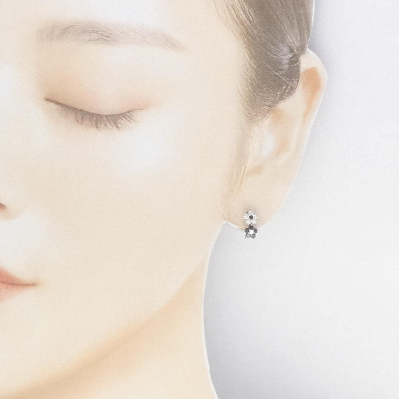 コメ兵｜ポンテヴェキオ フラワー ダイヤモンド ピアス 0.69CT｜PONTE