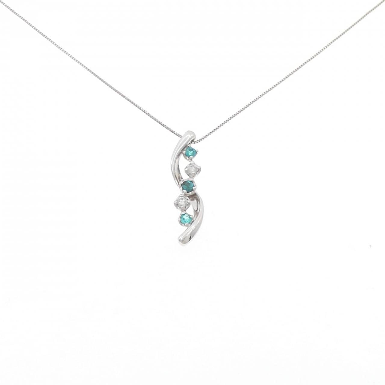 コメ兵｜K18WG パライバトルマリン ネックレス 0.16CT｜ジュエリー