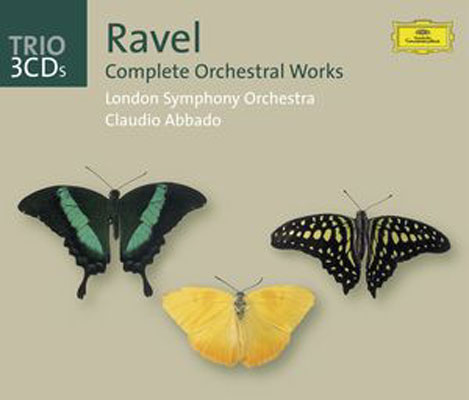管弦楽作品全集 アバド＆ロンドン響（3CD） : ラヴェル（1875-1937
