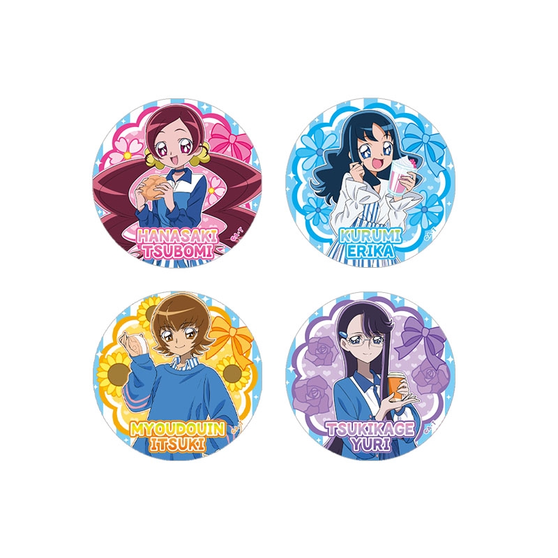 Loppi限定 グッズセット ハートキャッチプリキュア ローソン 缶バッジ