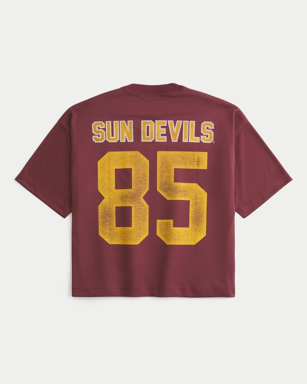 Men's Arizona State University Sun Devils Graphic Football Jersey