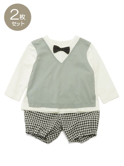 ベビー]Tシャツパンツセット（ウェアセット(ベビー)）｜hakka baby